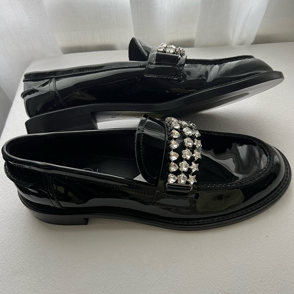 AGL Lola Strass Mixed Crystal Loafer Women's Size 9 New - Picture 8 of 14
